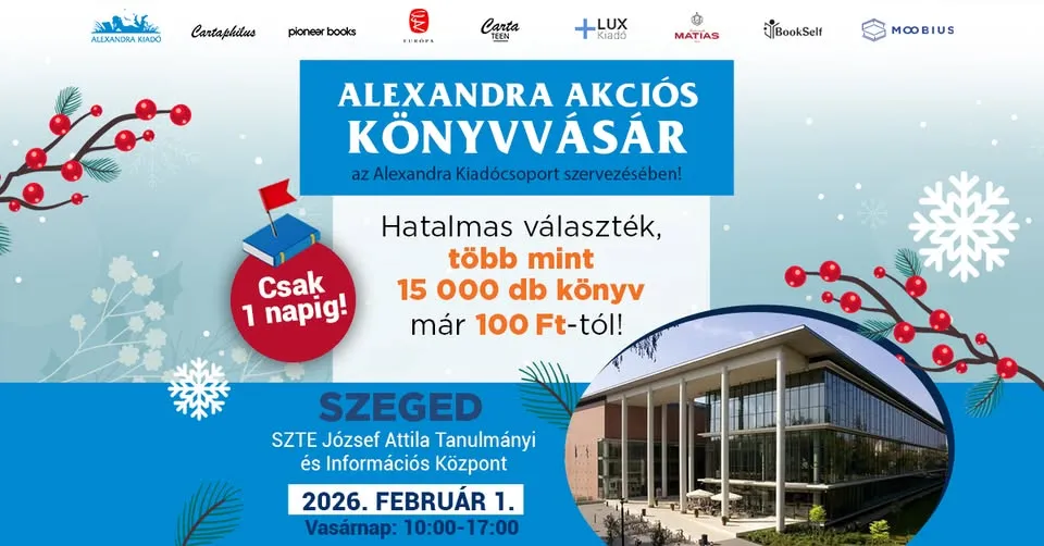 Alexandra discount book fair in Szeged! . Alexandra Publishing Group